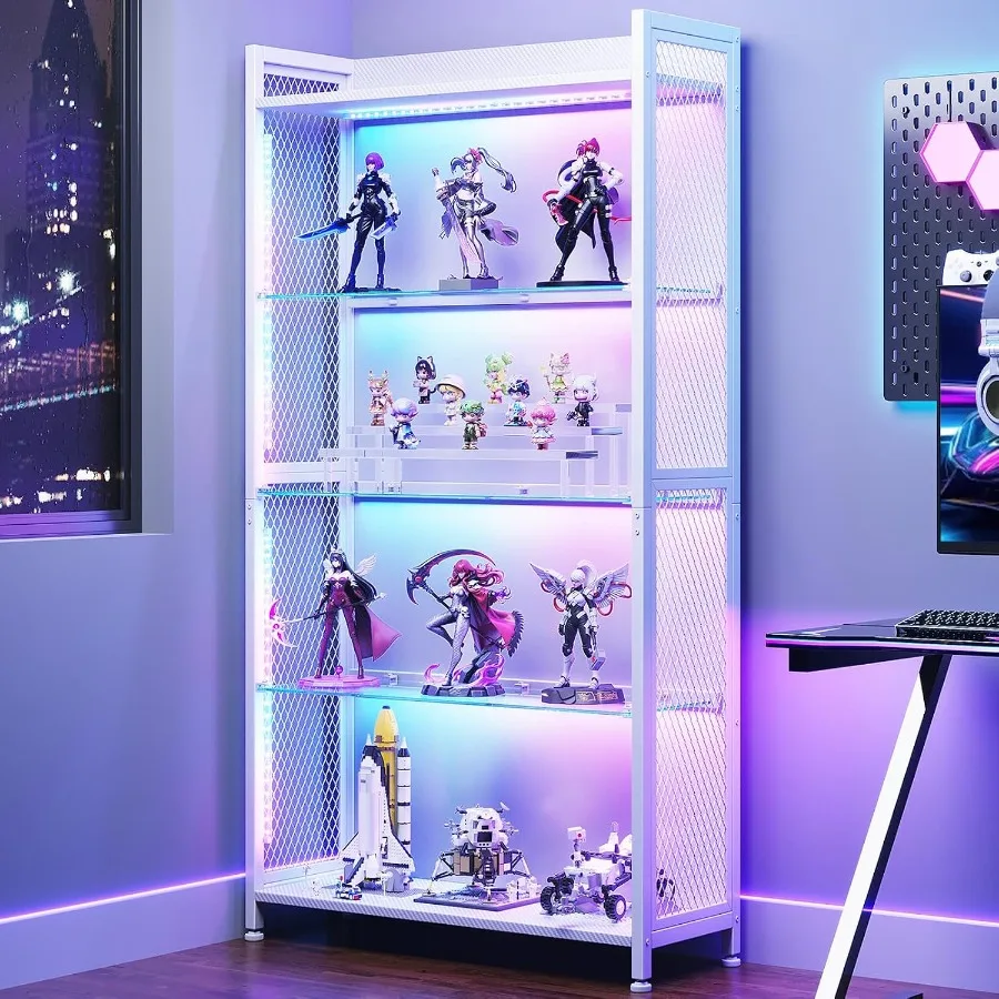 ตู้โชว์พร้อมชั้นวางกระจกแบบเปิ - Lighting บทวิจารณ์และราคา