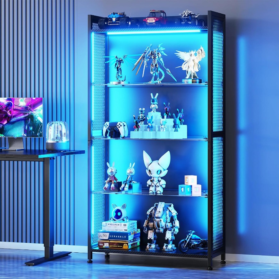 ตู้โชว์แบบ 4 ชั้น พร้อมชั้นวาง - Lighting บทวิจารณ์และราคา