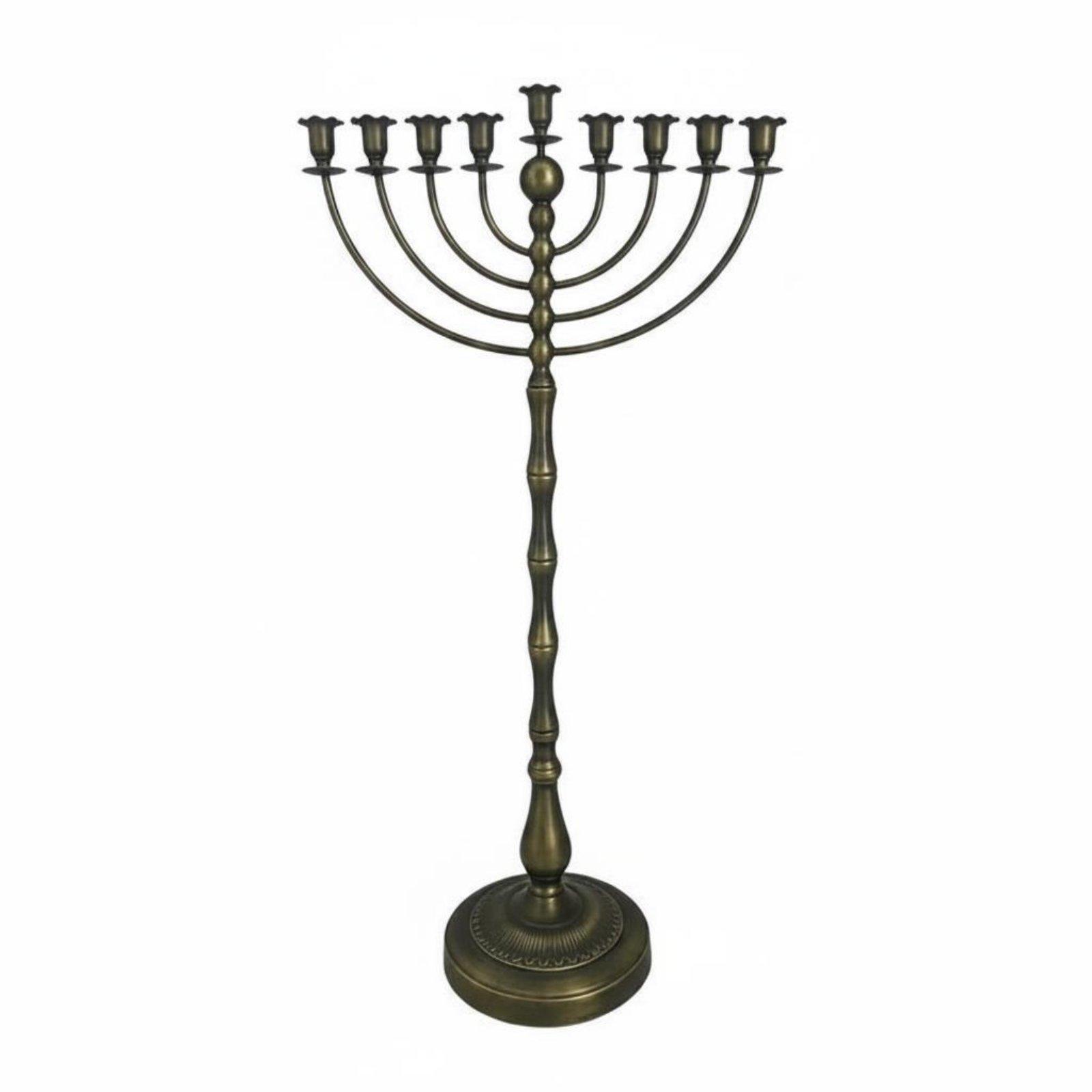 เชิงเทียนเมโนราห์สีบรอนซ์โบราณ - Home Decor บทวิจารณ์และราคา