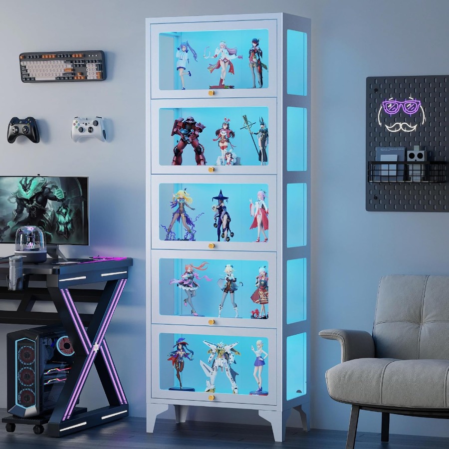 ตู้โชว์กระจกพร้อมไฟ LED ขนาด 6 - Lighting บทวิจารณ์และราคา
