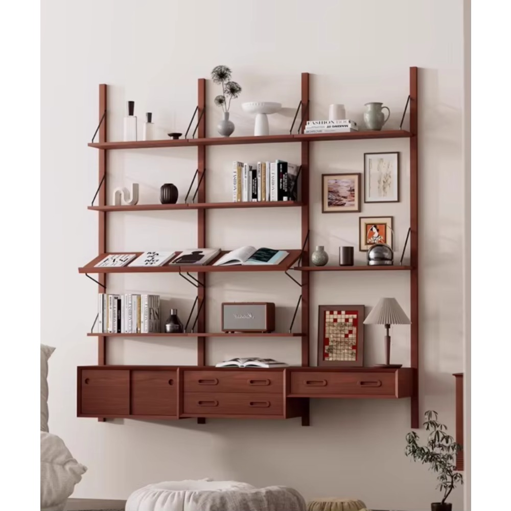 ชั้นวางของติดผนังไม้เนื้อแข็งส - Storage & Organization บทวิจารณ์และราคา