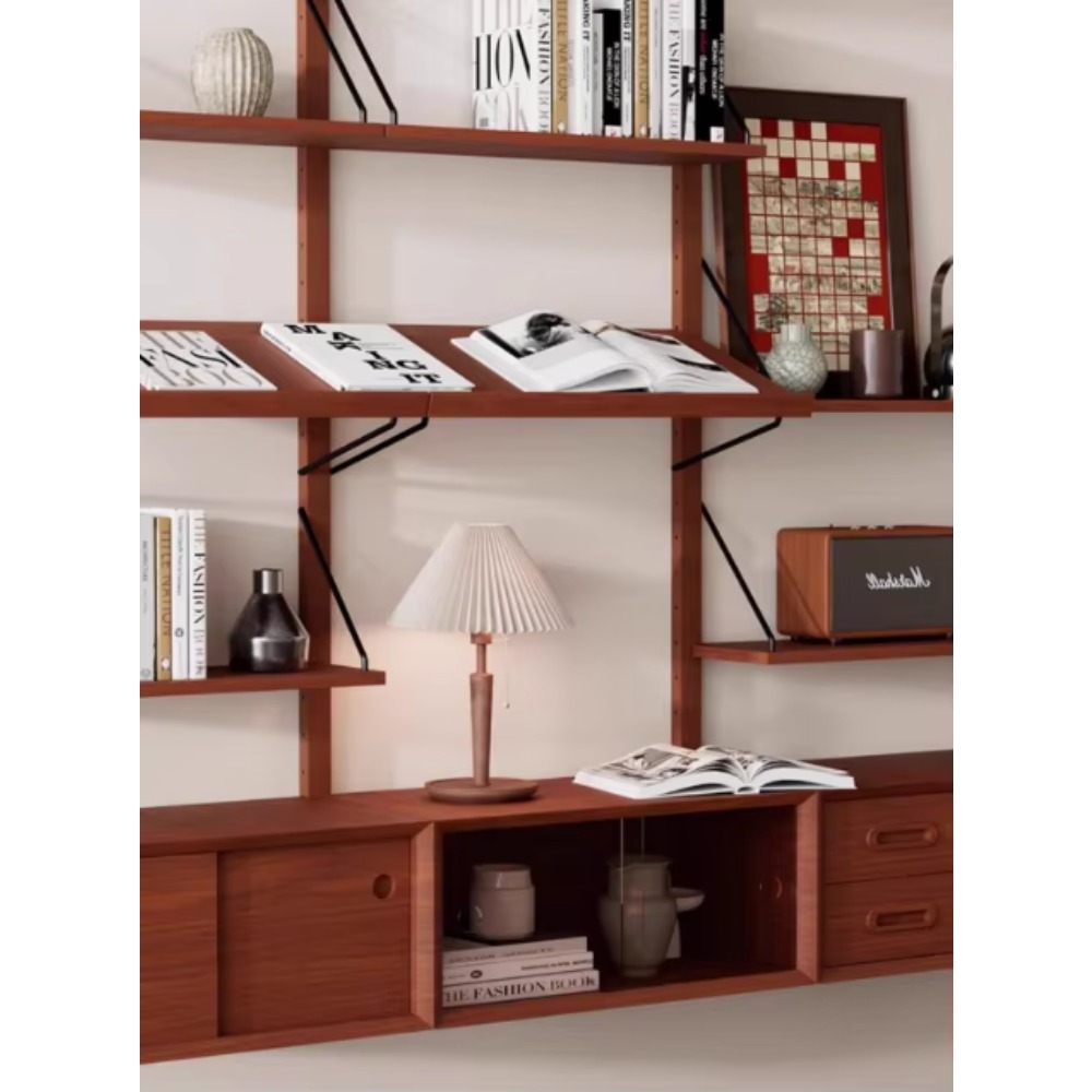 ชั้นวางของติดผนังไม้เนื้อแข็งส - Storage & Organization บทวิจารณ์และราคา